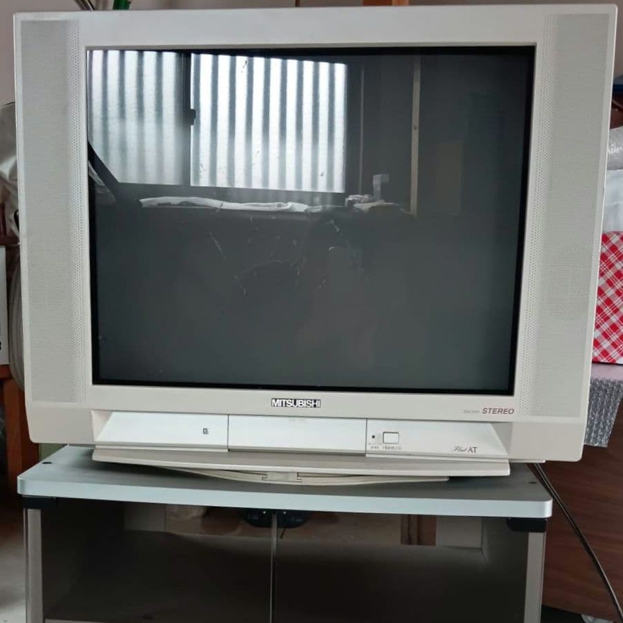 ブラウン管 カラーテレビ 昭和レトロ 昭和 家電 アンティーク クラシック 三菱
