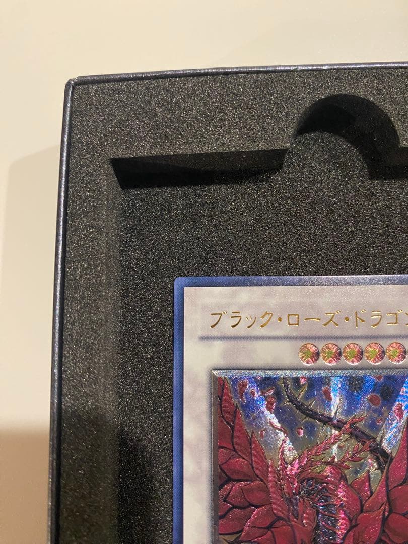 1軍コレ　極美品　レリーフブラック・ローズ・ドラゴン CSOC-JP039