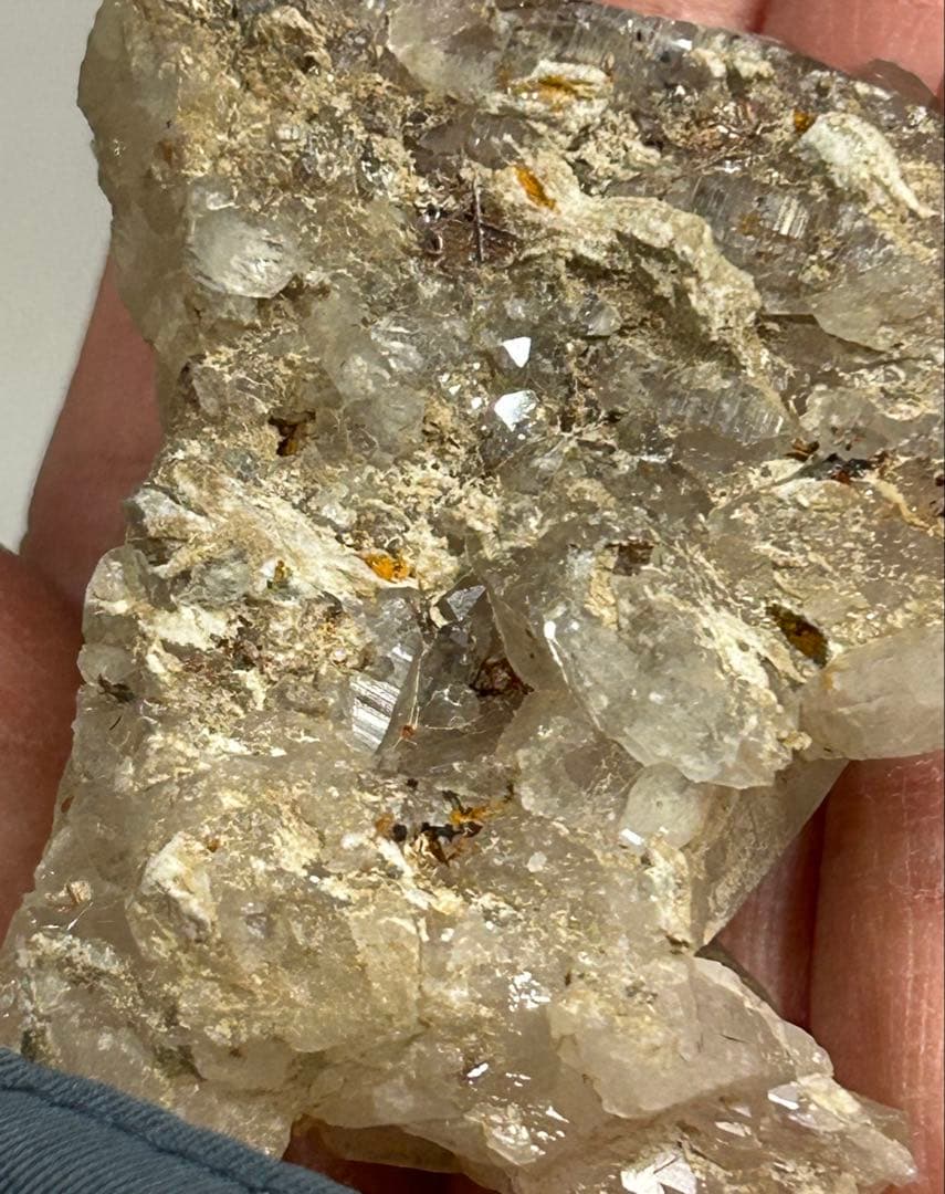 スカルドゥ産 スモーキークォーツ ブラックトルマリン共生クラスター