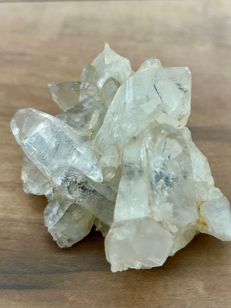 スカルドゥ産 スモーキークォーツ ブラックトルマリン共生クラスター