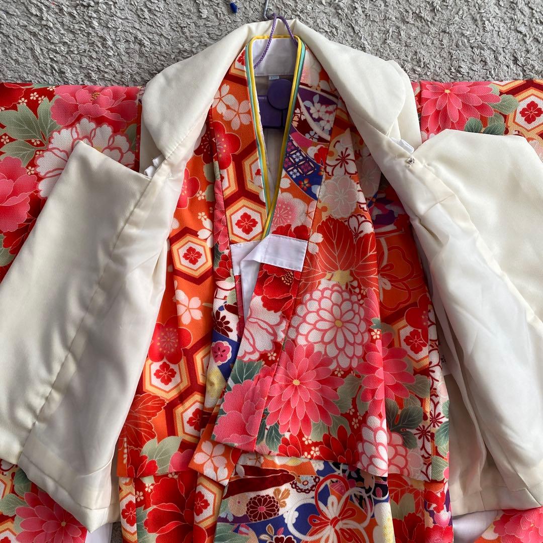 キャサリンコテージ　七五三　着物　3歳　双子コーデ　被布　襦袢付き　2セット