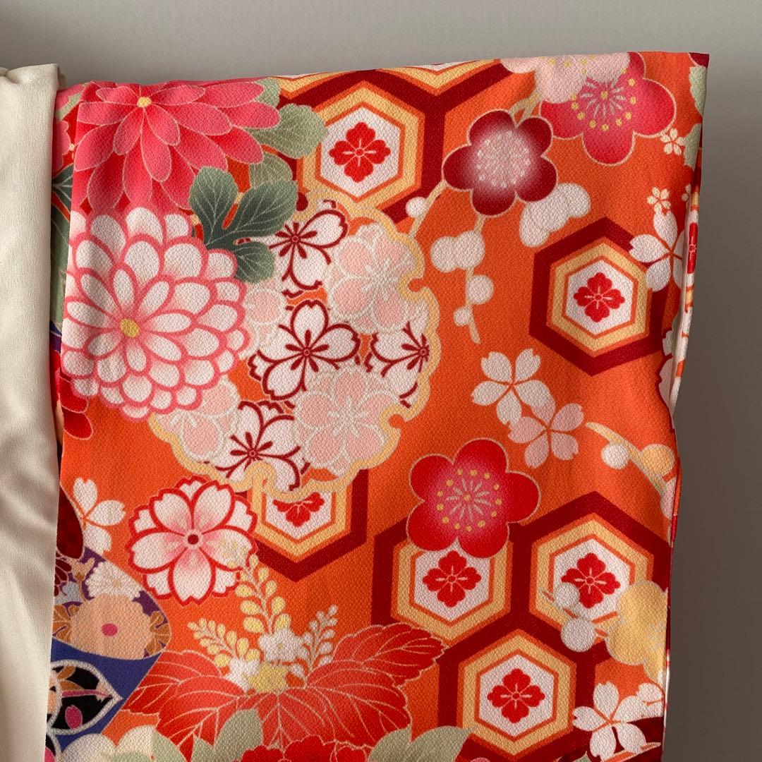 キャサリンコテージ　七五三　着物　3歳　双子コーデ　被布　襦袢付き　2セット