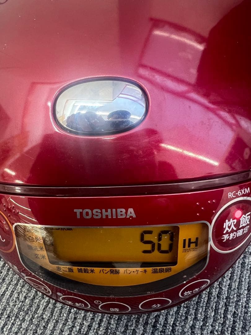 21年製　東芝 3.5合 一人暮らし IHジャー炊飯器 RC-6XM