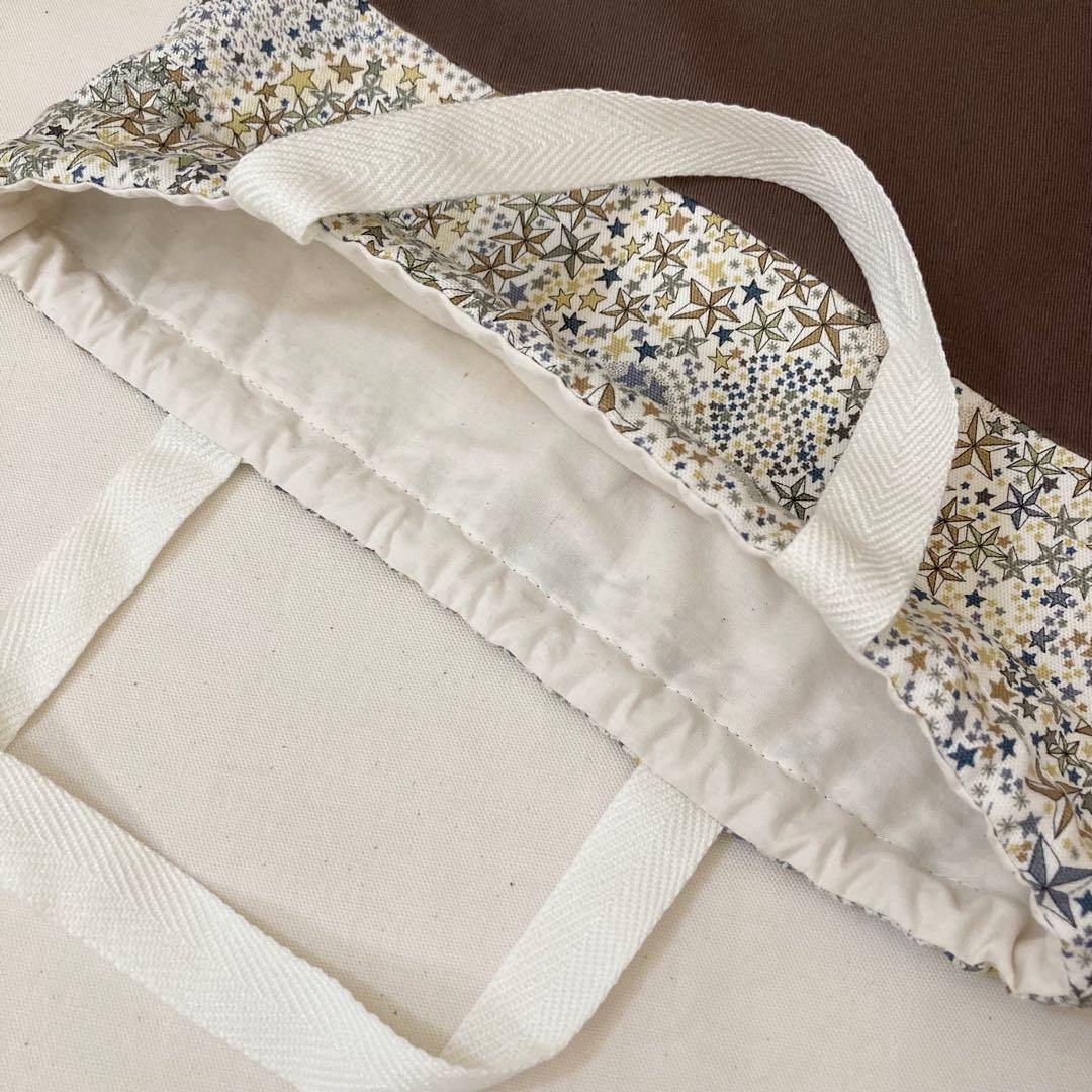 《LIBERTY生地使用》通園通学グッズ　5点セット(アデラジャ) 星柄