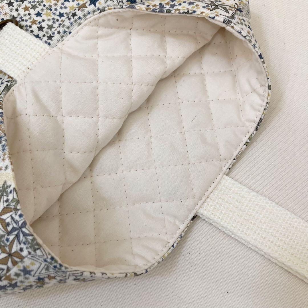 《LIBERTY生地使用》通園通学グッズ　5点セット(アデラジャ) 星柄