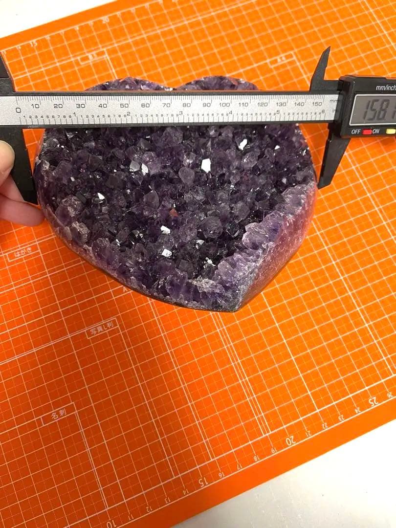 大きい原石 天然石浄化　ウルグアイ産 アメジスト ハット　紫水晶クラスター　 ⑩