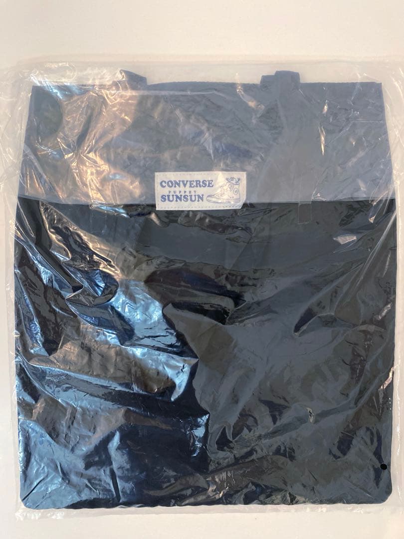 パペットスンスン コンバース トートバッグ ブラック