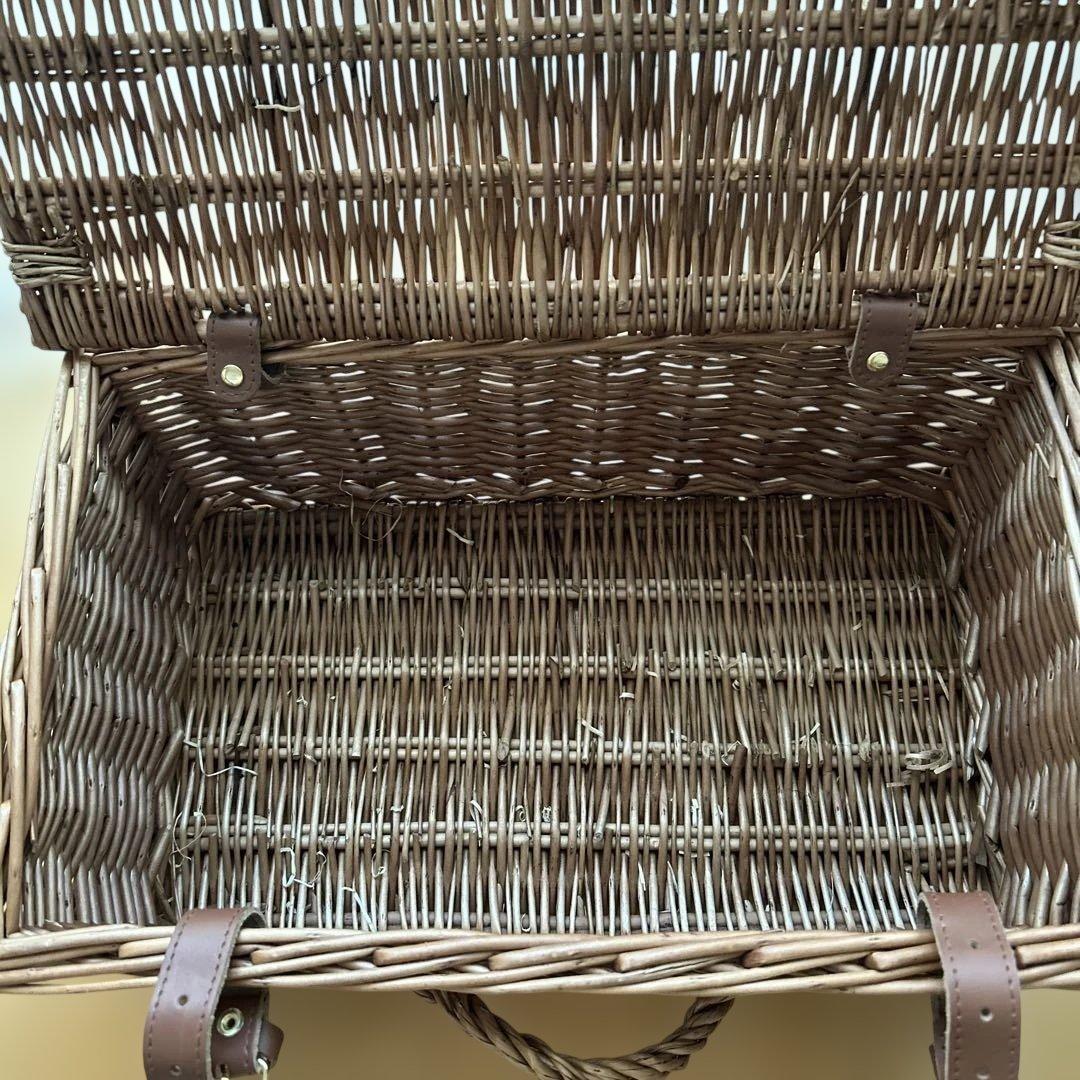 ＜未使用・美品＞英国F&M フォートナム&メイソン　ハンパーバスケット