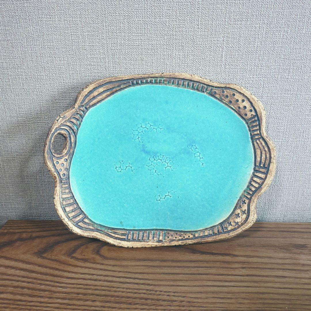 新品未使用 國吉真由美さんのお皿とマグカップ やちむん 作家もの