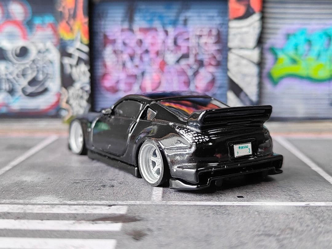 ホットウィールカスタム フェアレディZ 全塗装 ワイスピ☆☆深リム☆トミカ改造