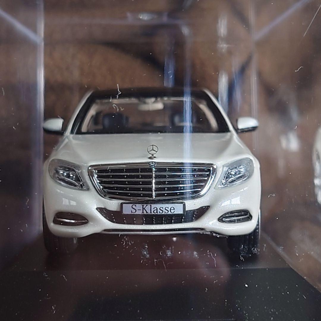 メルセデスベンツ純正★美品ディラー特注Sクラス★1/43ミニカー送料無料