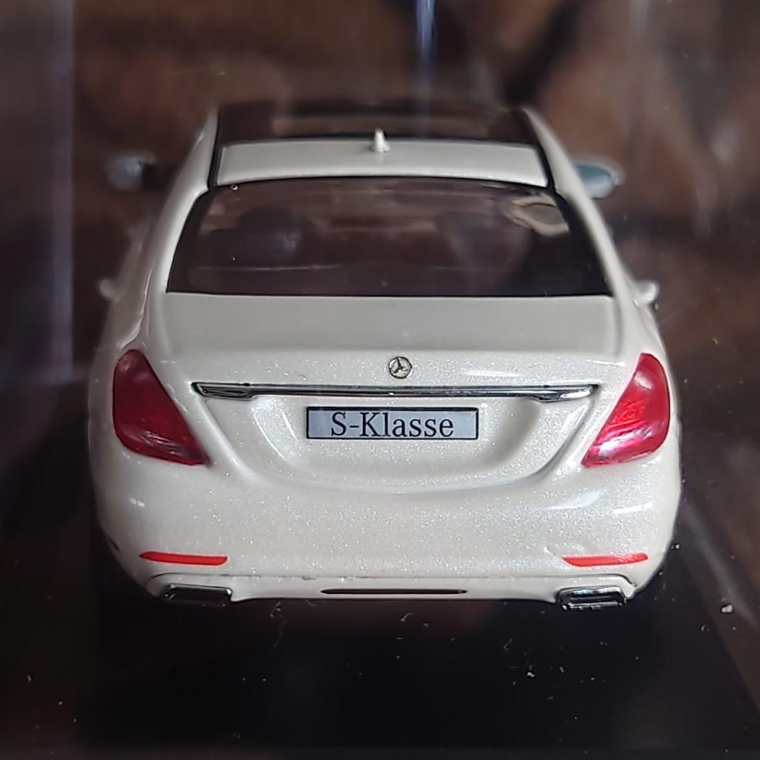 メルセデスベンツ純正★美品ディラー特注Sクラス★1/43ミニカー送料無料