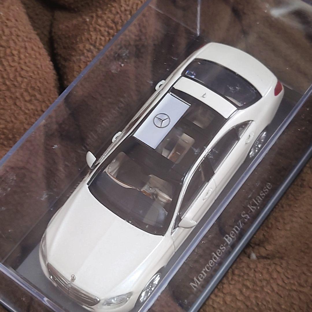 メルセデスベンツ純正★美品ディラー特注Sクラス★1/43ミニカー送料無料
