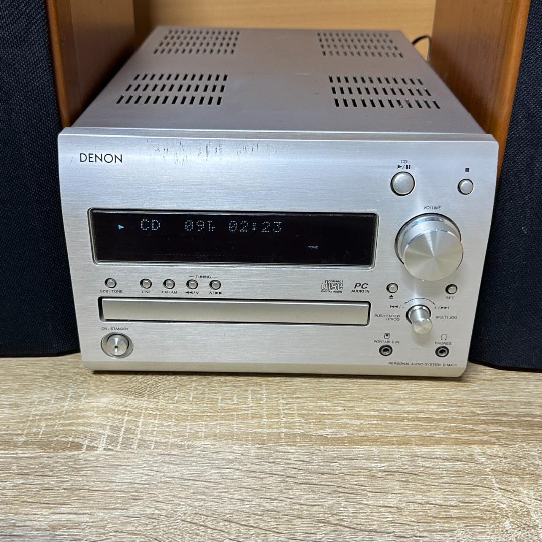 DENON ミニコンポ CDプレーヤー D-MX11