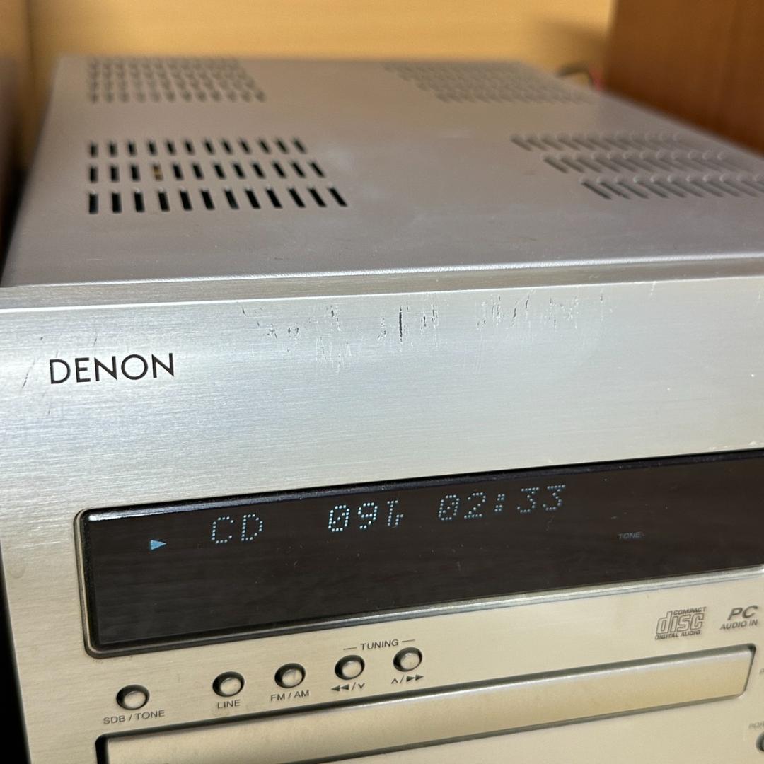 DENON ミニコンポ CDプレーヤー D-MX11