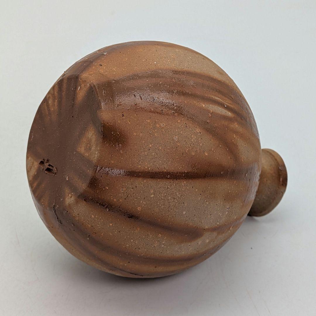 備前市無形文化財 森泰司 備前焼 緋襷徳利 共箱共布栞 酒器 とっくり 食器