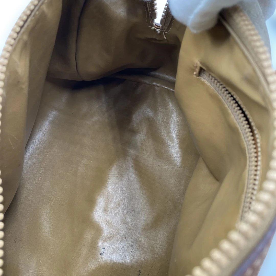 セリーヌ マカダム柄 ボストンバッグ ハンドバッグ トリオンフ ビンテージ