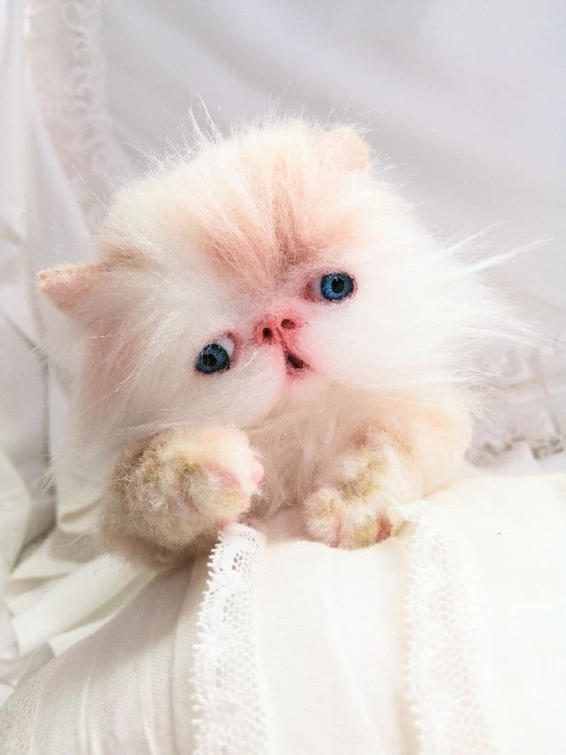 小さなプリンセス♡可愛い子猫ちゃん♡アートドール♡ぬいぐるみ♡