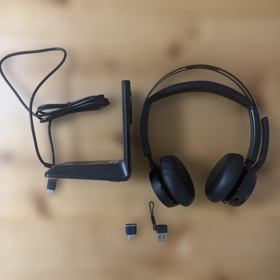 Poly Voyager Focus 2 USB-C ワイヤレスヘッドセット