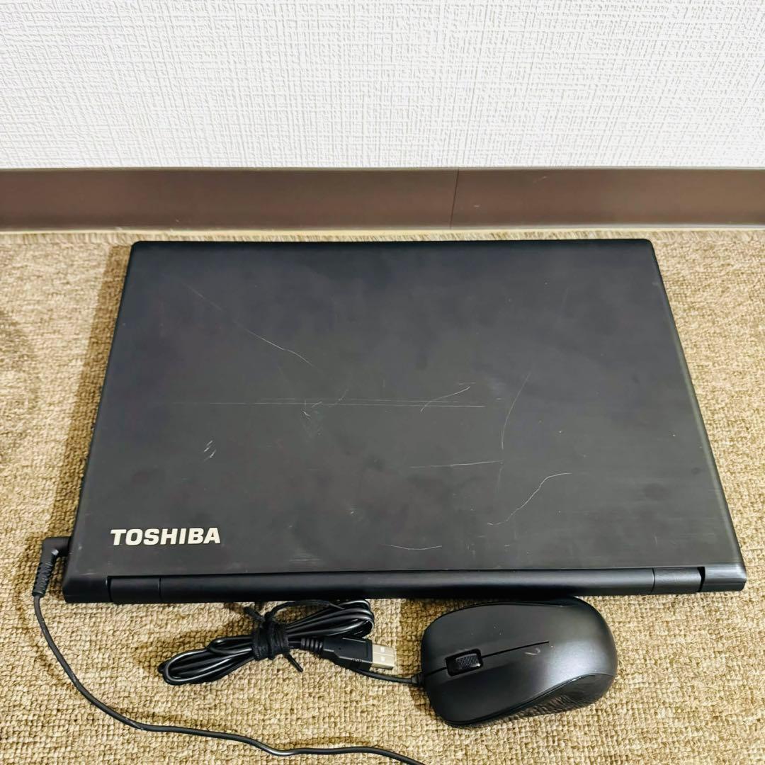 S253 TOSHIBAノートパソコンSSDメモリ8G高速 Windows11