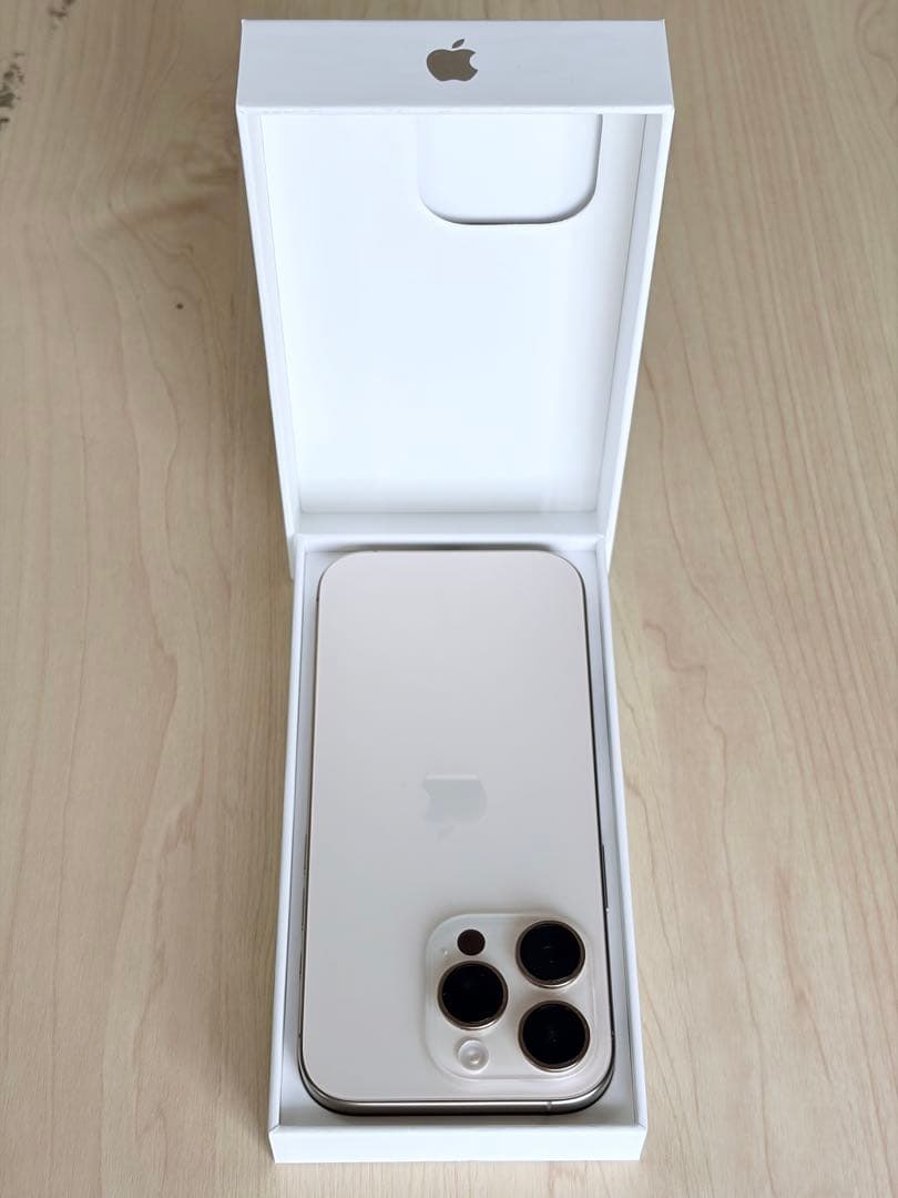 【美品】iPhone16 pro 128GB