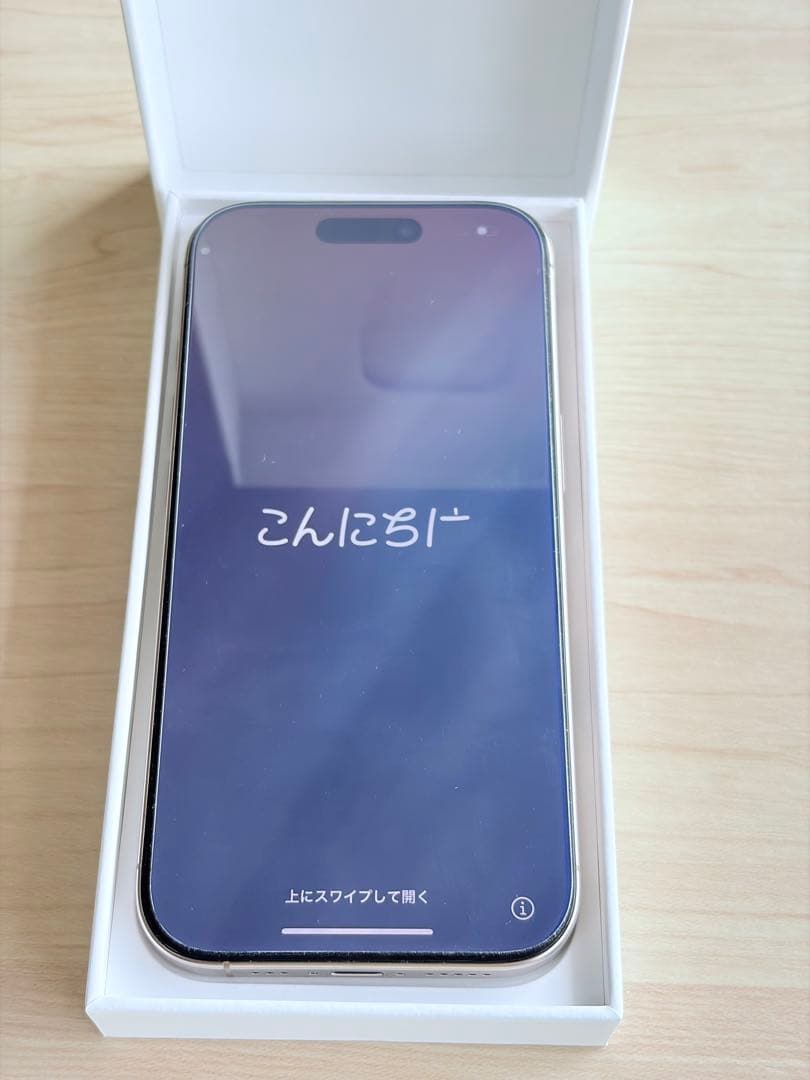 【美品】iPhone16 pro 128GB