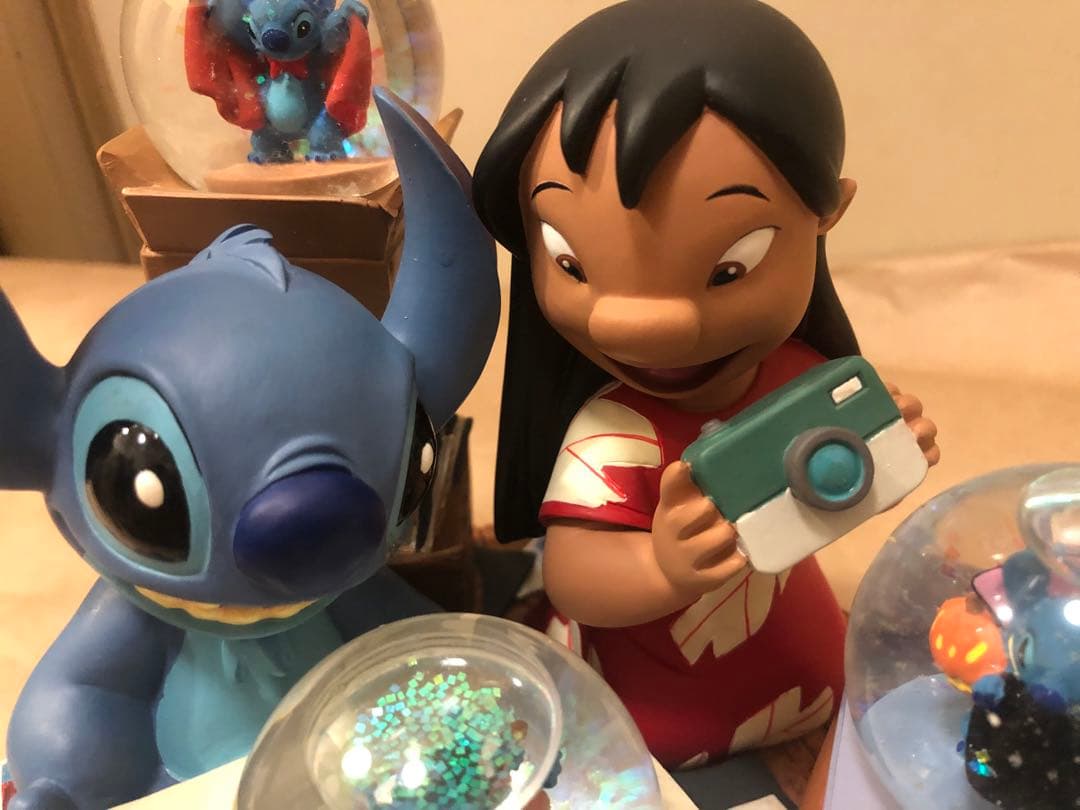 リロ＆スティッチ Lilo & Stitch Dオークション限定　スノードーム