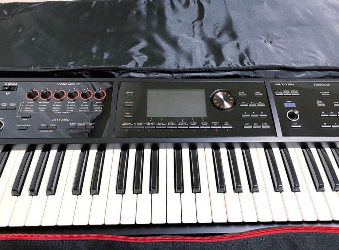 美品※動作不良有 Roland FA-06 61鍵盤 シンセサイザー 一式まとめ