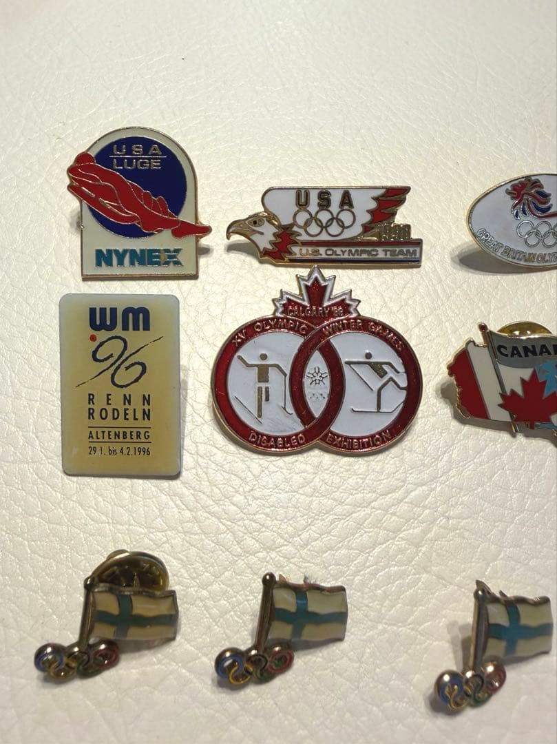 1996年アトランタ　1998年長野オリンピック　海外ピンバッジ　その他