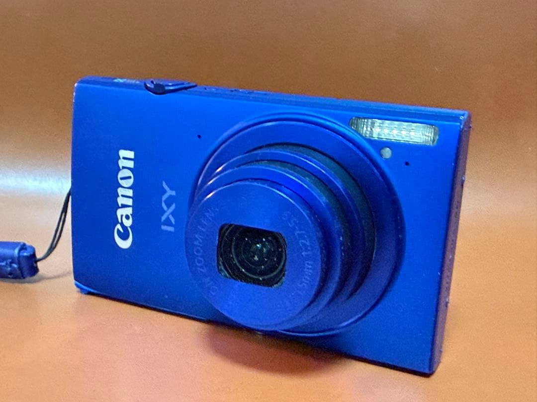 【美品】Canon IXY 420F ブルー 専用ケース・SD保護フィルム貼付