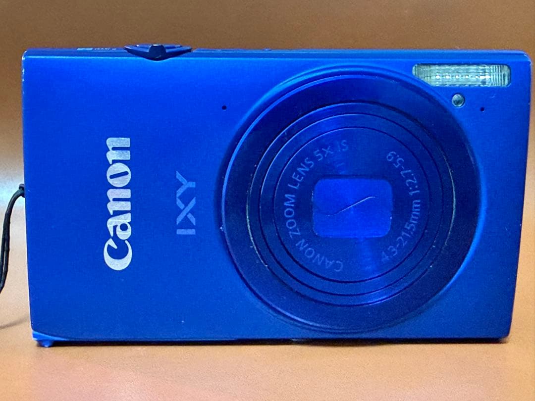 【美品】Canon IXY 420F ブルー 専用ケース・SD保護フィルム貼付