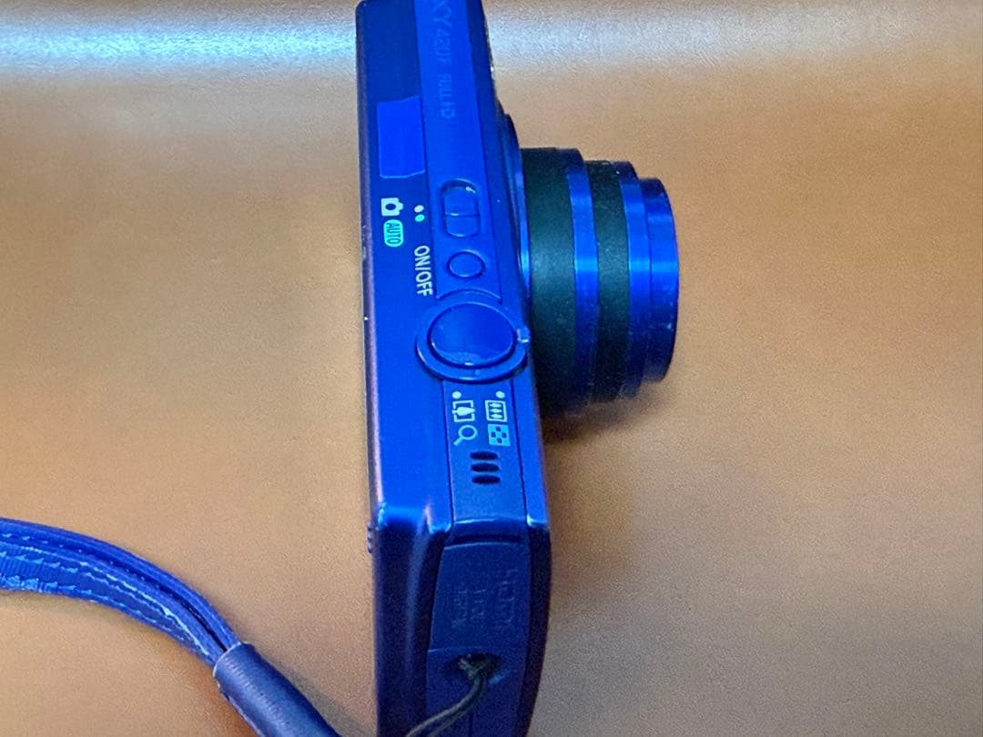 【美品】Canon IXY 420F ブルー 専用ケース・SD保護フィルム貼付