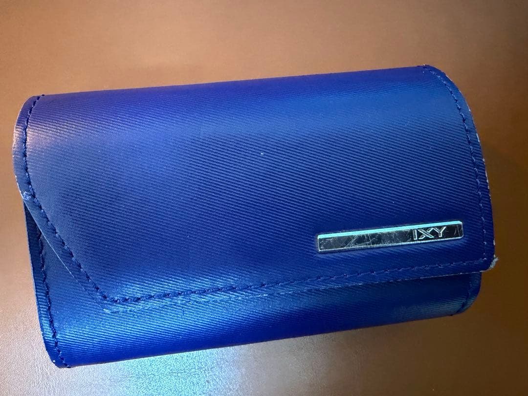 【美品】Canon IXY 420F ブルー 専用ケース・SD保護フィルム貼付