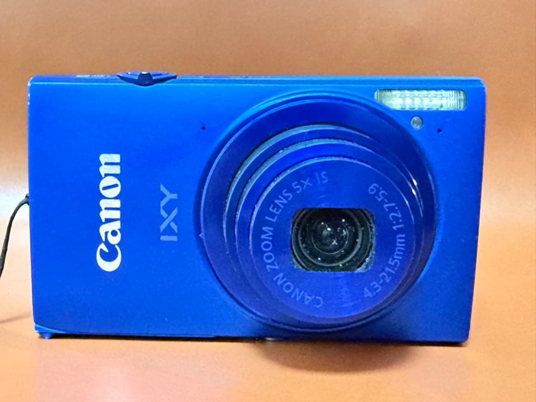 【美品】Canon IXY 420F ブルー 専用ケース・SD保護フィルム貼付