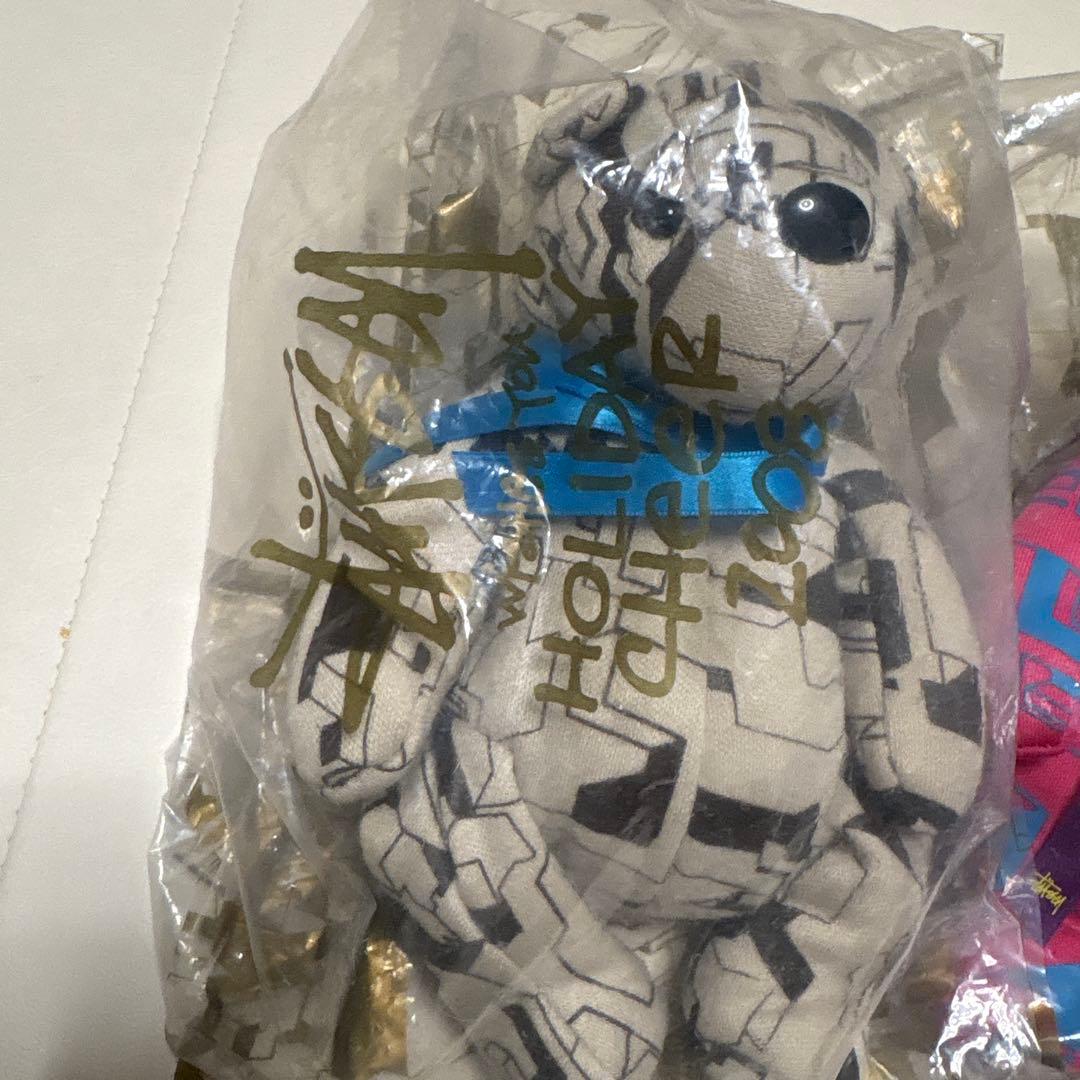 【激レア新品未開封】オールドステューシー　テディベア3体セット 2008年