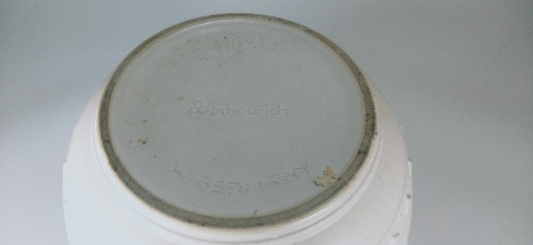 Scheurich 花瓶 シューリッヒ　ドイツ製　白磁
