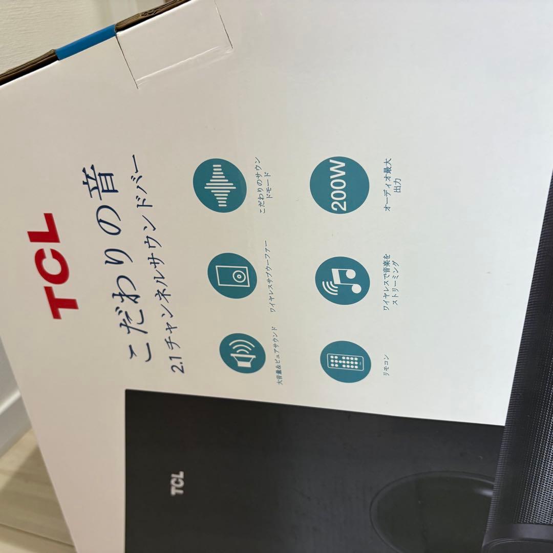 【新品未使用】TCL S522W サウンドバー Bluetooth対応