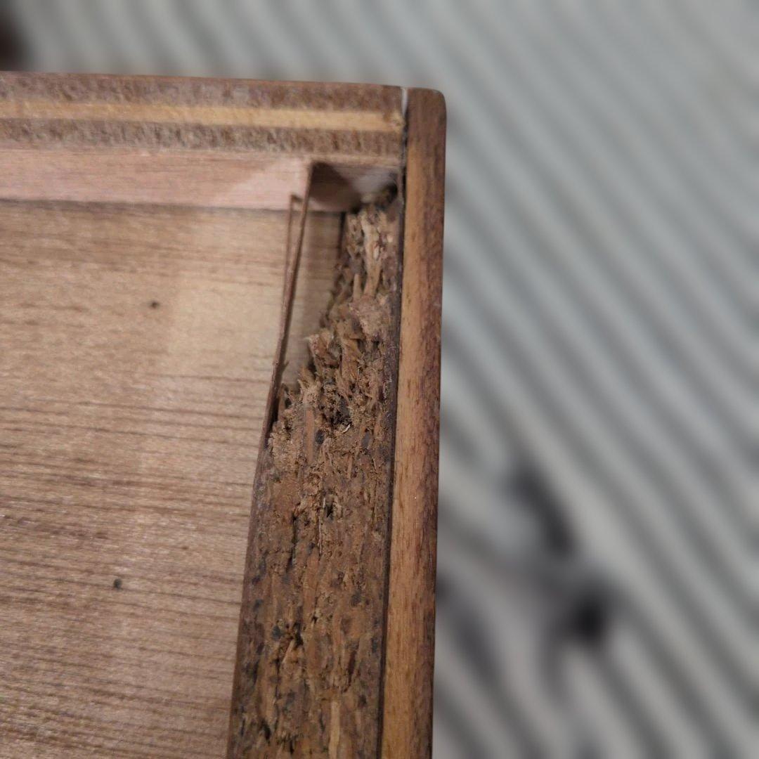 イタリア製　象嵌　木製チェスト　伝統工芸　アンティーク　レトロ