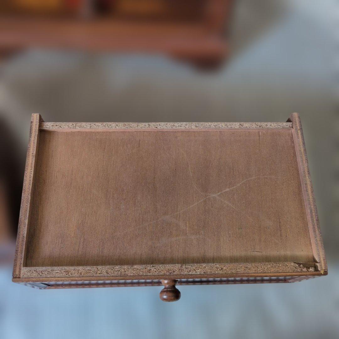 イタリア製　象嵌　木製チェスト　伝統工芸　アンティーク　レトロ