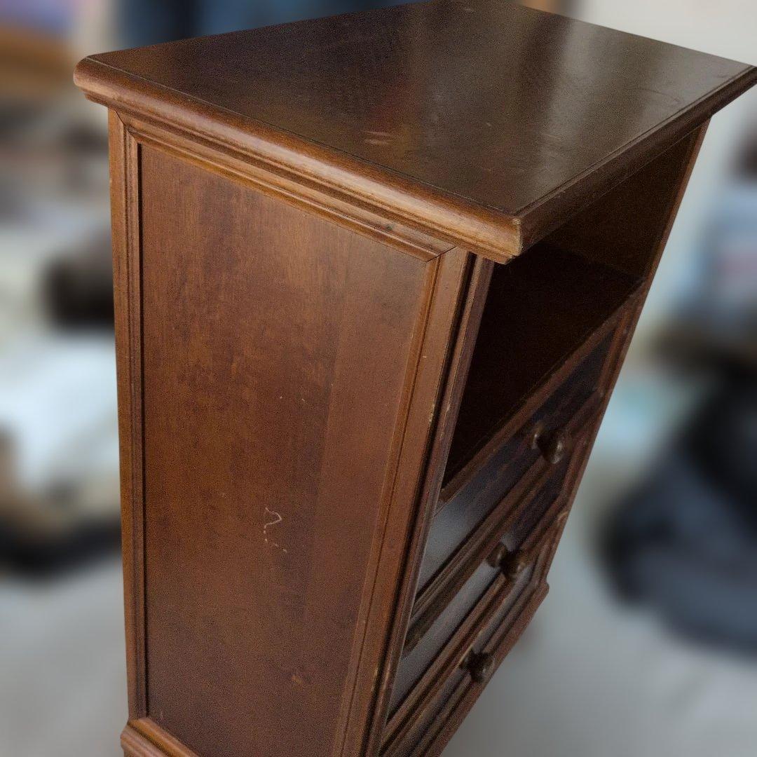 イタリア製　象嵌　木製チェスト　伝統工芸　アンティーク　レトロ