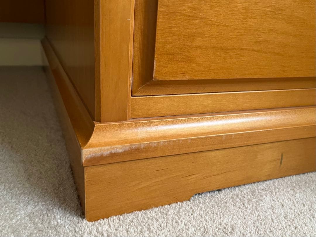 ＊美品＊ 天然木メープル学習デスク