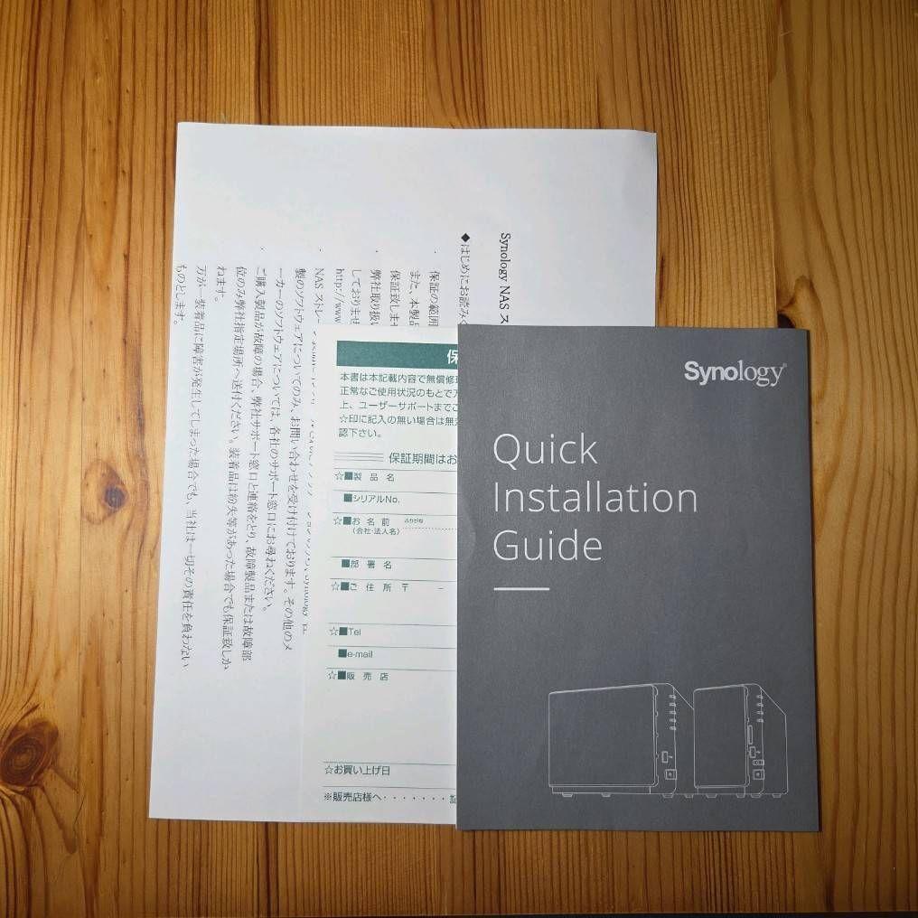 美品！Synology NAS DS916+ メモリ8GBモデル