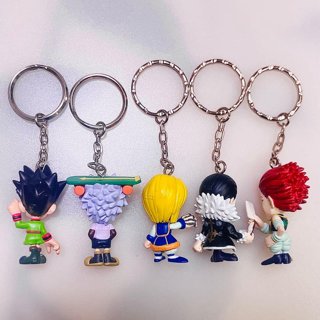 【希少】HUNTER×HUNTER フィギュアキーホルダー　1999年　全5種