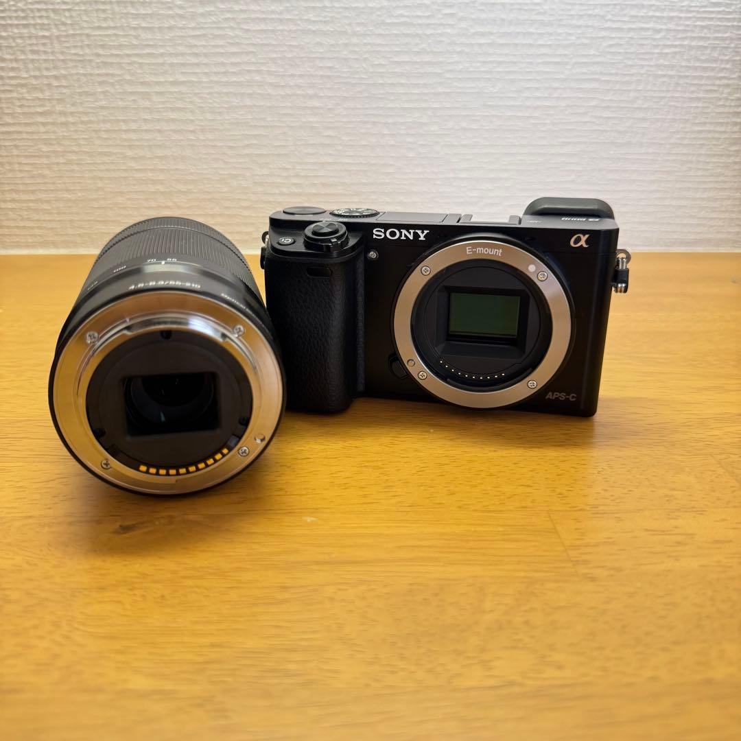 SONY α6000ミラーレスカメラ ダブルズームレンズキット 動作確認済み
