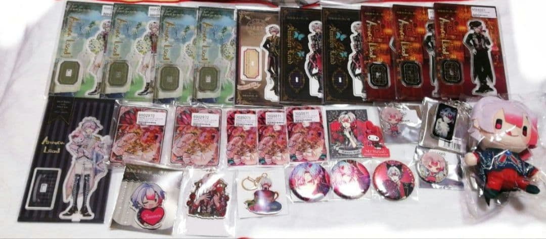 悪魔執事と黒い猫 あくねこ 　アモン　 缶バッジ　アクスタ　カード　ぱしゃこれ
