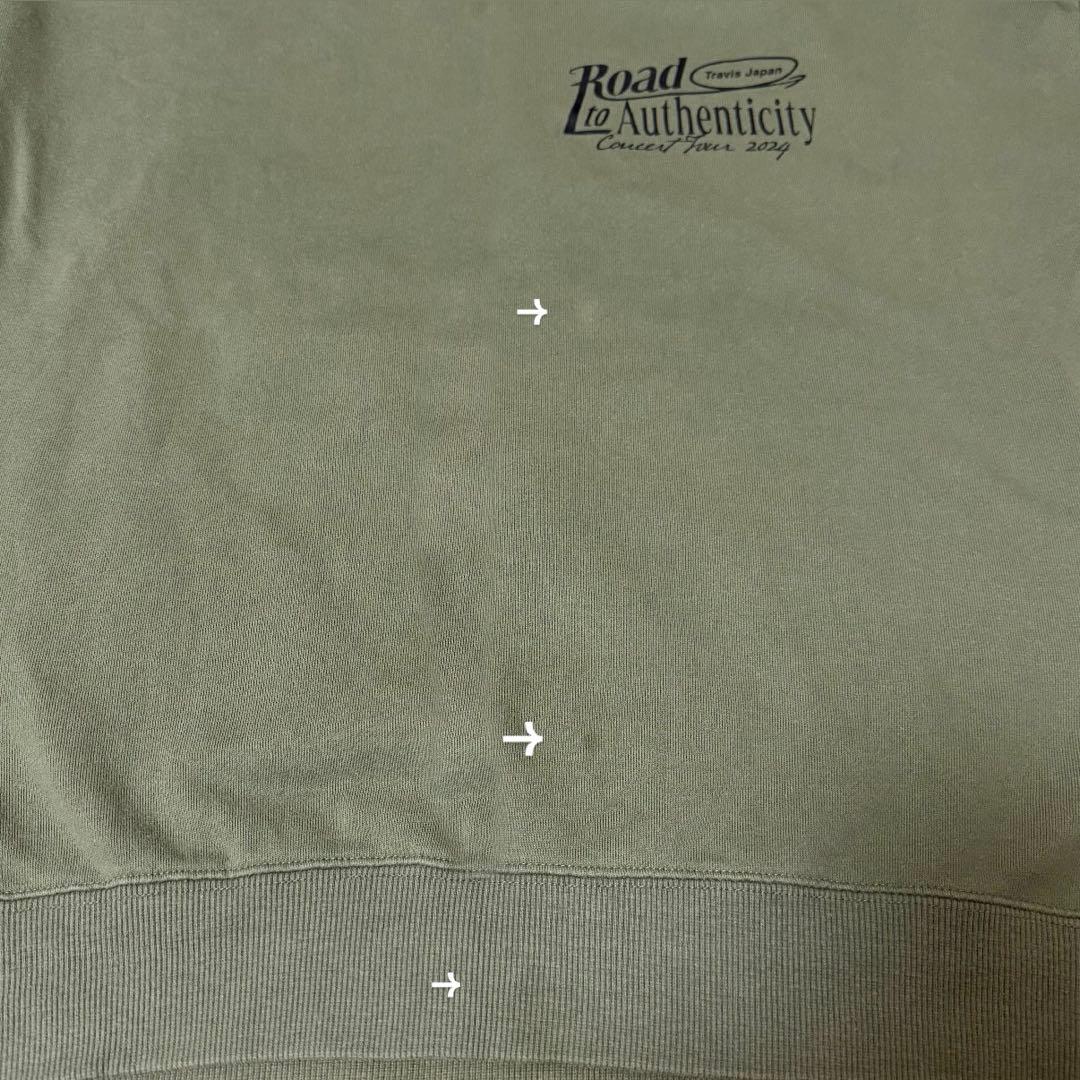 トラジャ Road to Authenticity スウェット
