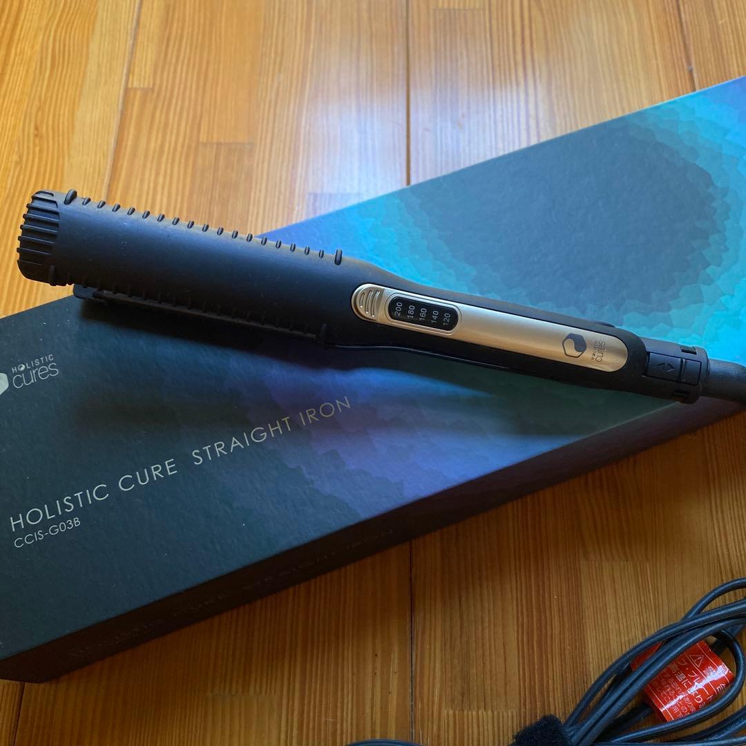 【美品】HOLISTIC CURE ストレートヘアアイロン CIH-G03B