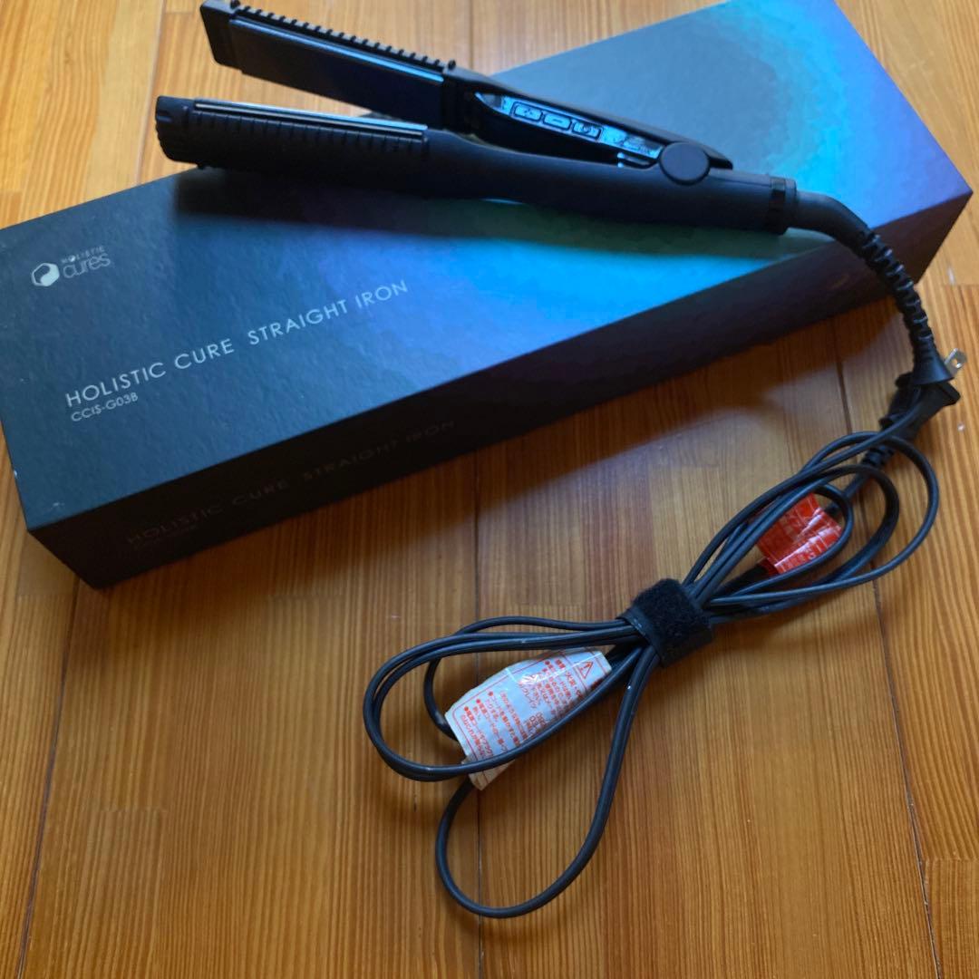 【美品】HOLISTIC CURE ストレートヘアアイロン CIH-G03B