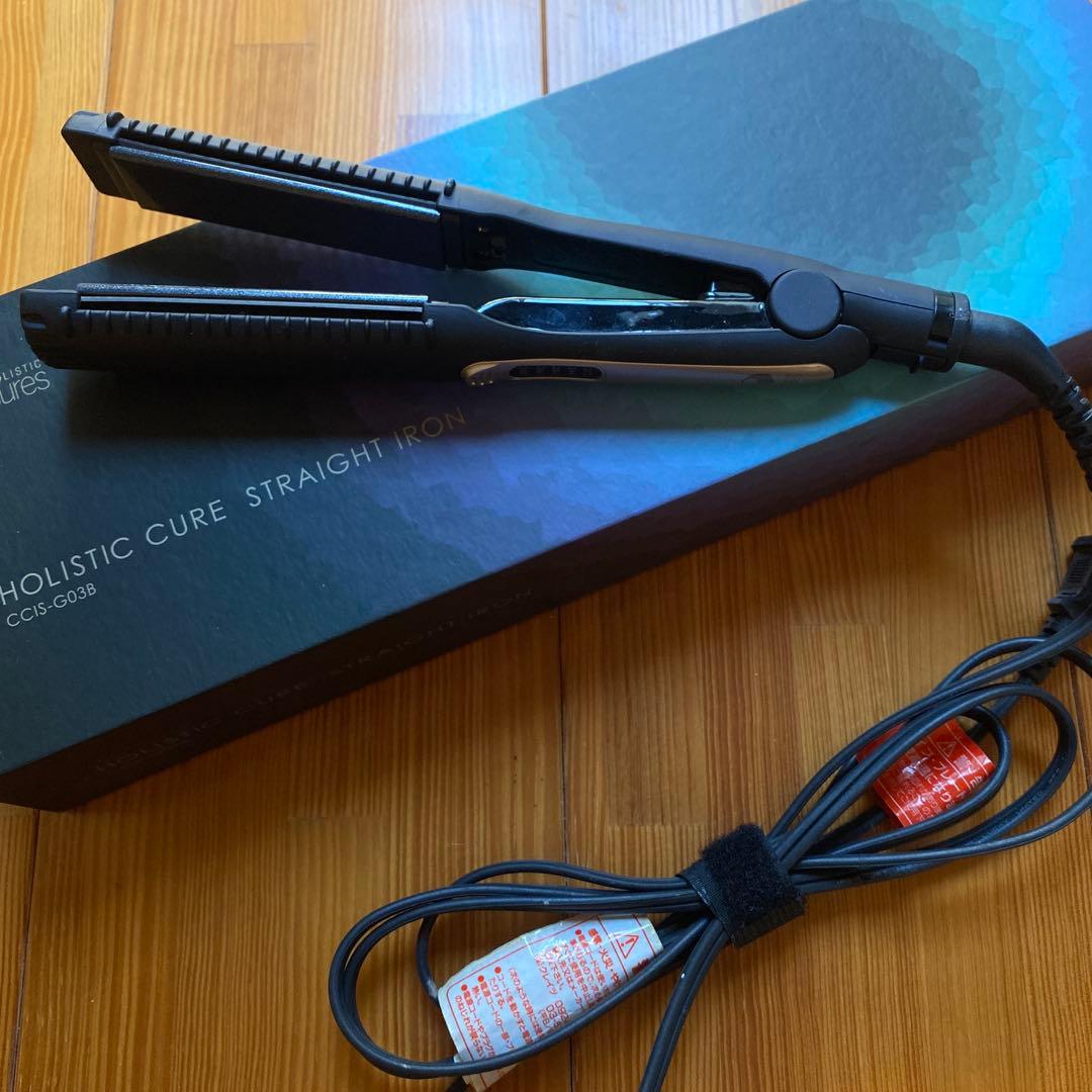【美品】HOLISTIC CURE ストレートヘアアイロン CIH-G03B