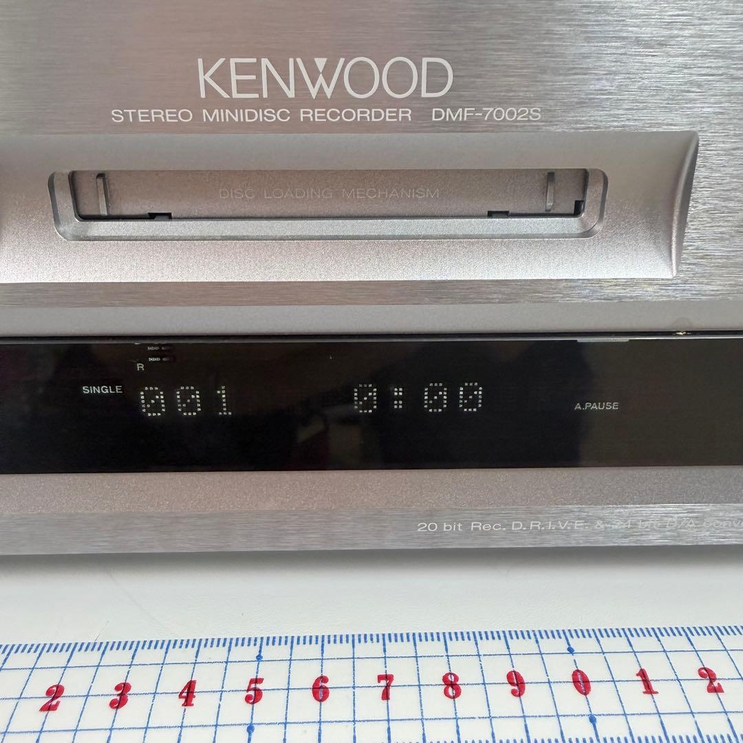 【送料込み】KENWOOD　ケンウッド　DMF-7002S　MDプレーヤー
